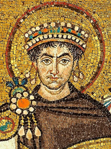 Giustiniano diventa Re dell'impero d'Oriente