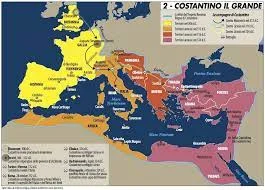 Costantino riunifica l'impero