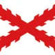 Flag of cross of burgundy.svg
