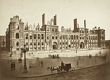 Intento de ocupación del ayuntamiento de París.