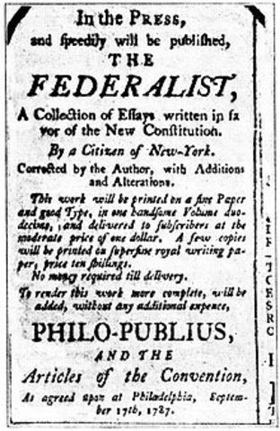 Federalist/Antifederalist papers