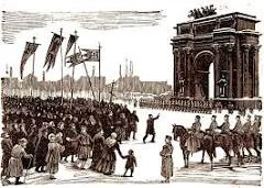 January 22: The Revolution of 1905 in Russia erupts.