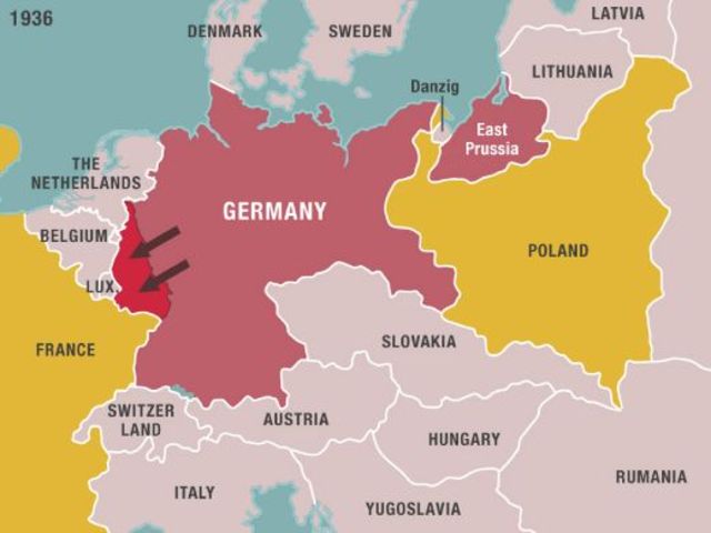 Hitler reoccupys the Rhineland