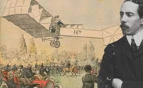 October 23: Brazilian inventor Alberto Santos-Dumont takes off and flies his 14-bis to a crowd in Paris.