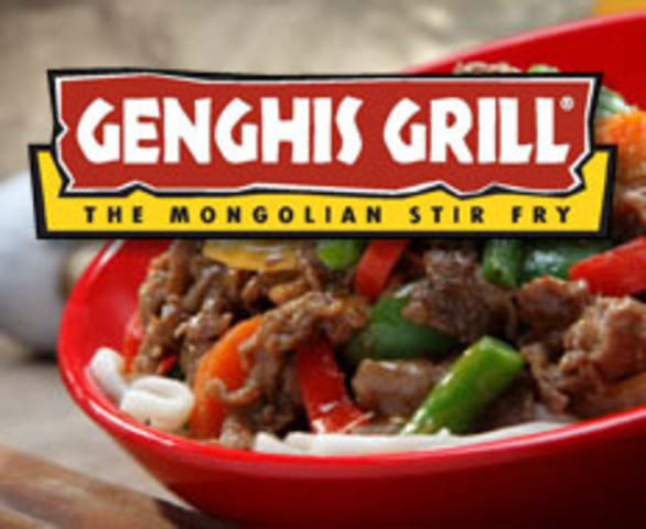 Karla and I talked about who we might choose to research while eating at Genghis Grill.