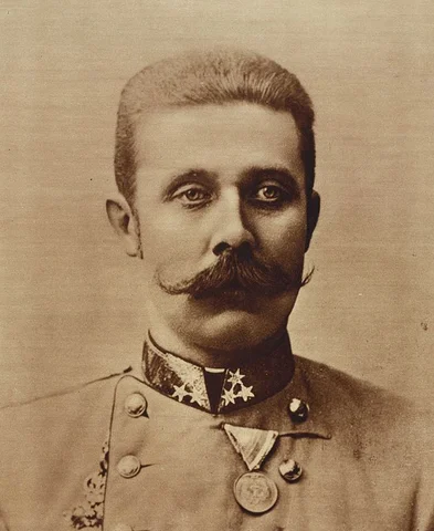 Assassination of Archduke Franz Ferdinand, start of WW1