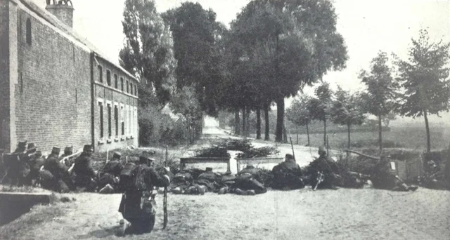 Austria-Hungary declares war on Belgium