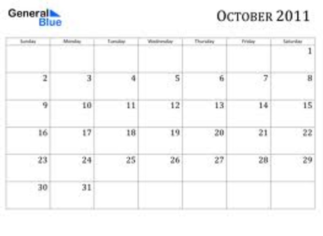 End of first quarter