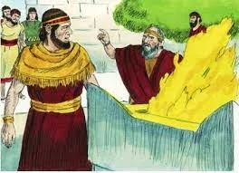 Jeroboam's hand withered
