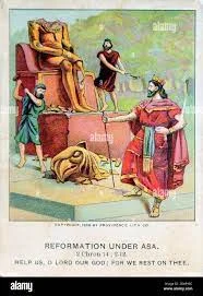 Asa destroys bad idols