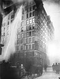 March 25: Triangle Shirtwaist Factory fire in New York City results in the deaths of 146 workers and leads to sweeping workplace safety reforms.