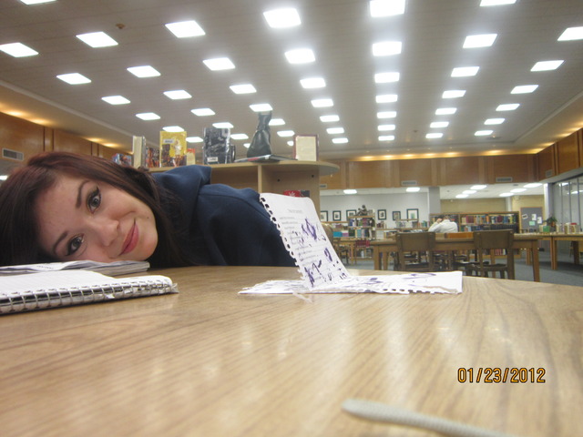 #2: Study Hall in the library