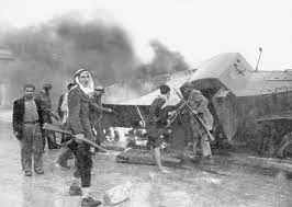 The finish of the Israel-Palestine 1948 war