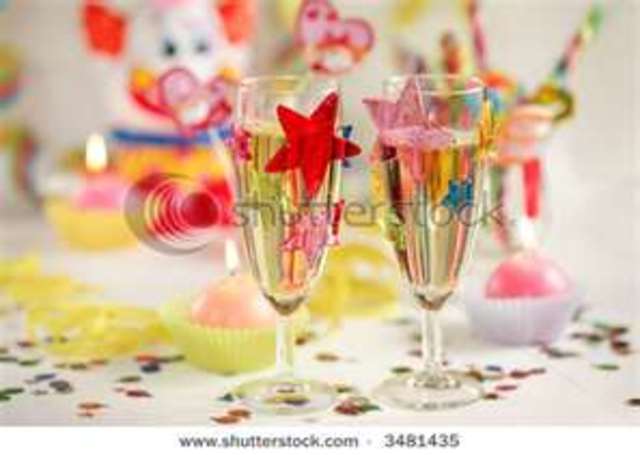 My Birthday party and New Years Eve