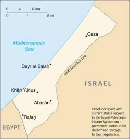 Alexander takes Gaza