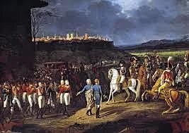 Levantamiento de Madrid y Abdiccion de Bayora