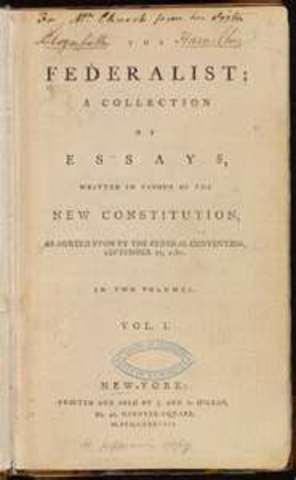 Federalist/Anti-Federalist Papers