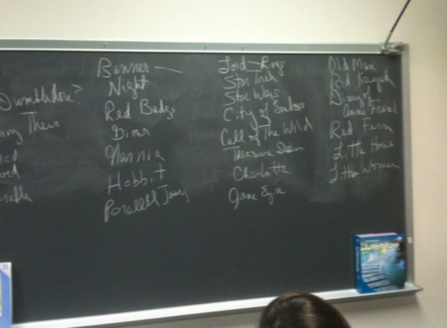 Heroes in the books we read