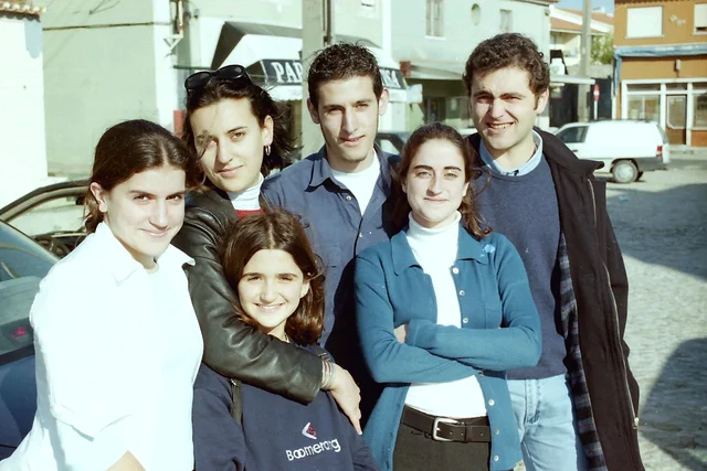 Os Primos da Mãe e tio Luís em 2001