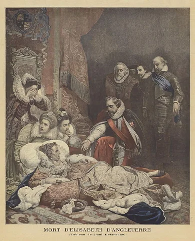 🏴🟢Muerte de Reina Elizabeth I