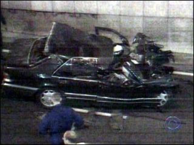 Princess Diana dies in a car crash