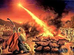 Elijah at mount Carmel