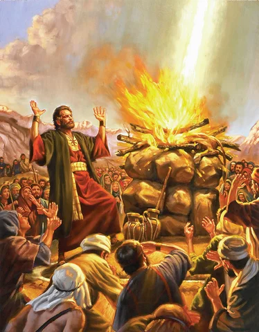 The Prophets of Baal defeated