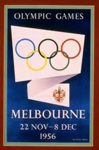 Melbourne Hosts Olympic Games