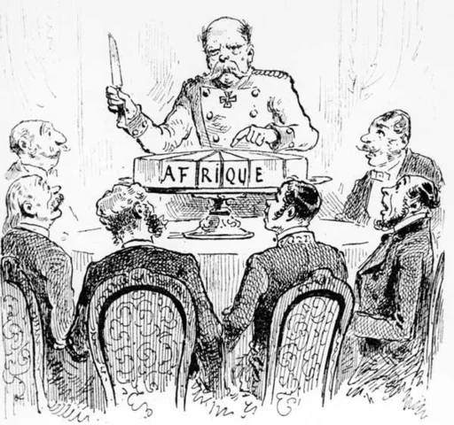Reparto de África.
