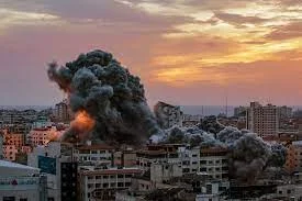 The start of Israel-Hamas war