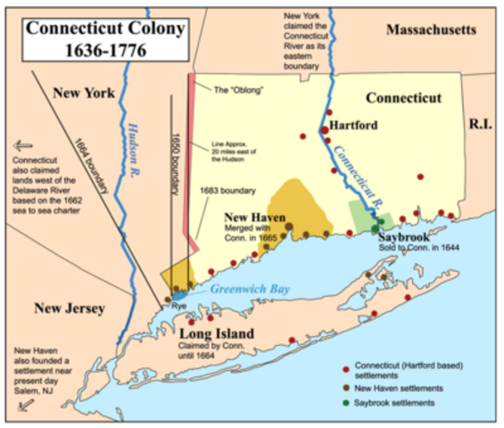 Connecticut was formed