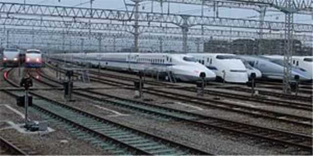 Japanese Bullet Train opened