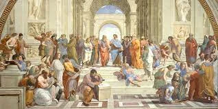The school of Athens, by Raphael Sanzio