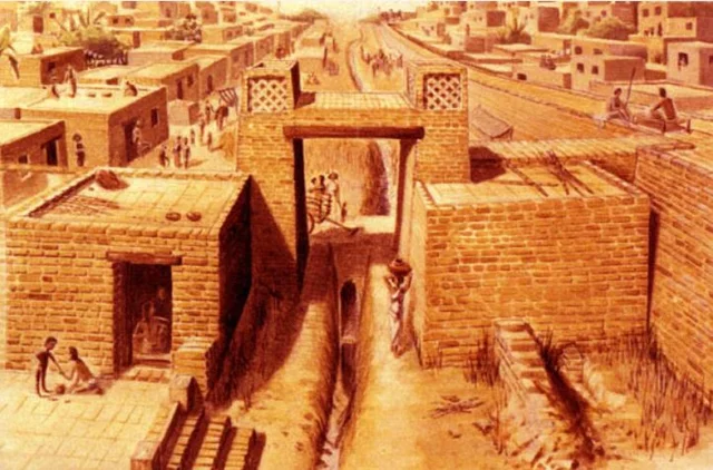 Fall of the Harappan Civilization (between 2600 and 1800 BC