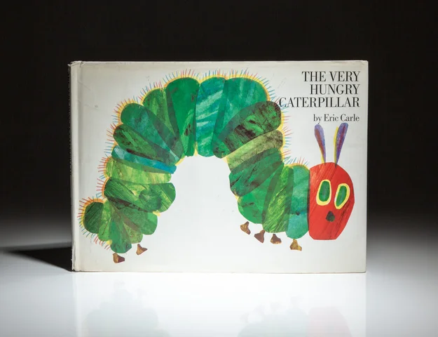My very first book "The Very Hungry Caterpillar"