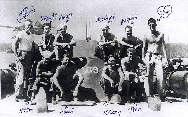 JFK PT-109 is Sunk