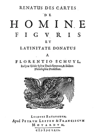Publicació primera obra Descartes: "De homine"