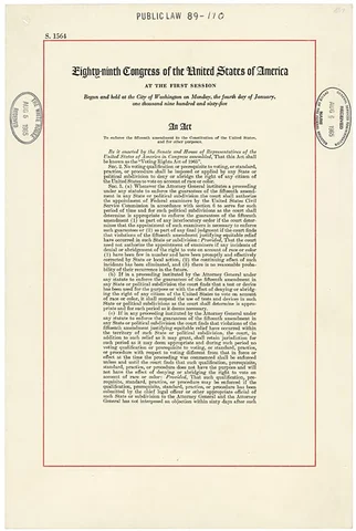 Voting Rights Act