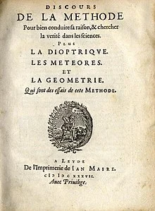 Publicació "el discurs del mètode" Descartes