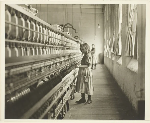 Cotton Mill Girl by Lewis Hine