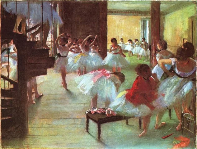 Edgar Degas - Ballet School