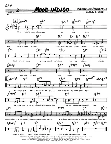 Duke Ellington - Mood Indigo