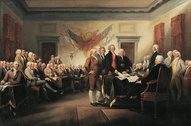 The Declaration of Independence is Signed