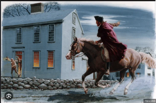 Midnight ride of Paul Revere