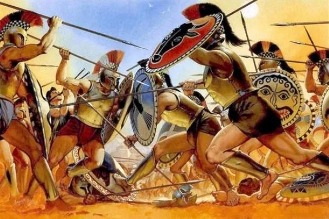 Grecia cae bajo dominación romana (Batalla de Corinto)