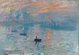 Claude Monet impression  "Sunrise"