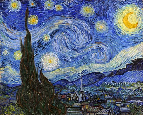 Vincent Van Gogh "Starry night "