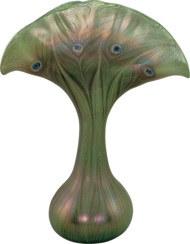 Peacock Vase