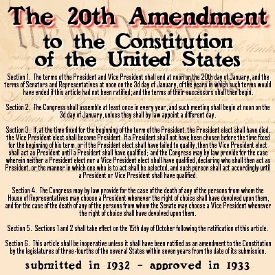 20 amendment