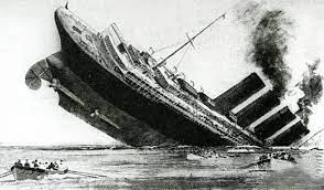 Lusitania Sinks